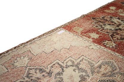 4 x 10 Vintage Oushak Rug 51714