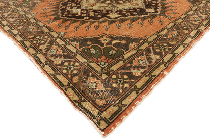 5 x 13 Vintage Turkish Oushak Runner 51719