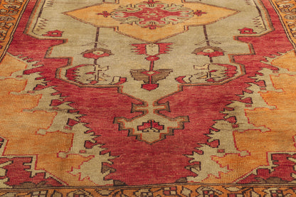 5 x 9 Vintage Turkish Oushak Rug 51728