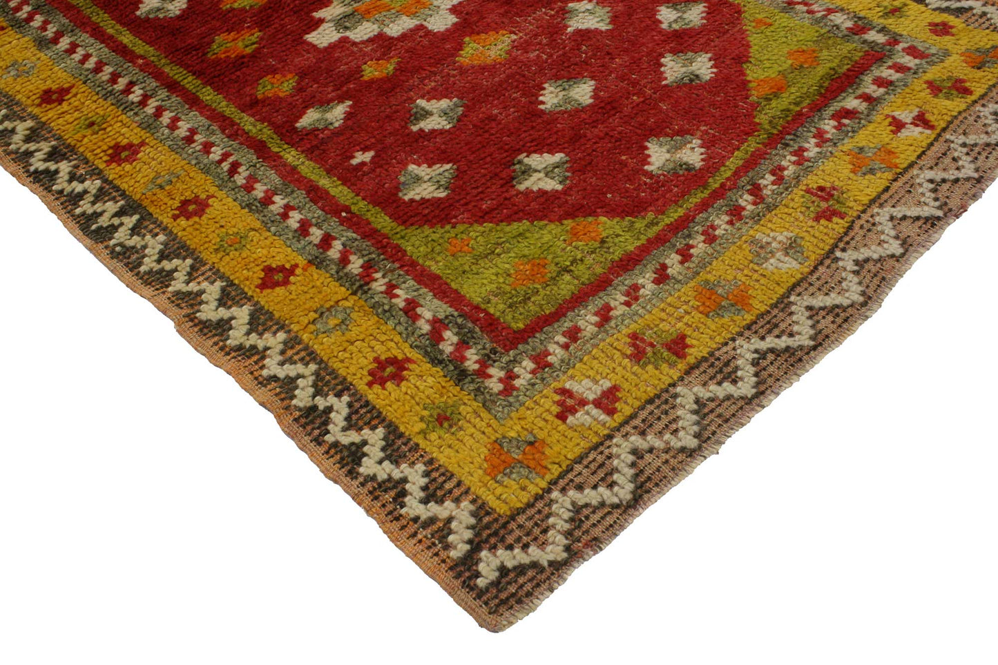 3 x 5 Vintage Turkish Oushak Rug 51735