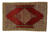 3 x 4 Vintage Turkish Oushak Rug 51736