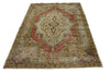4 x 6 Vintage Turkish Oushak Rug 51738