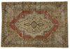 4 x 6 Vintage Turkish Oushak Rug 51738