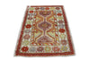 3 x 4 Vintage Turkish Oushak Rug 51741