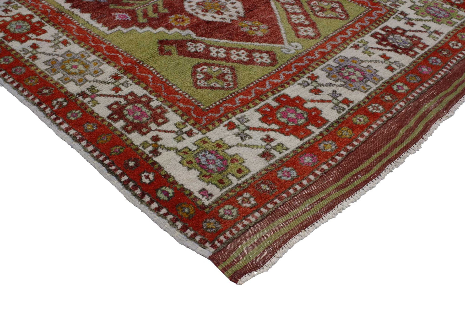 3 x 5 Vintage Oushak Rug 51743