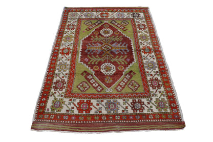 3 x 5 Vintage Oushak Rug 51743