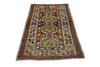 3 x 4 Vintage Turkish Oushak Rug 51747