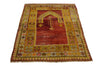 3 x 5 Vintage Turkish Oushak Prayer Rug 51748