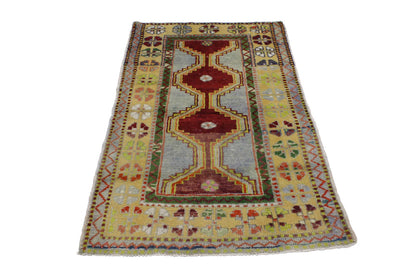3 x 5 Vintage Turkish Oushak Rug 51757
