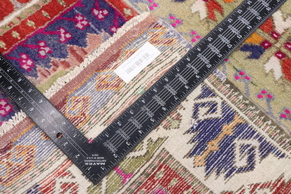 3 x 4 Vintage Turkish Oushak Prayer Rug 51763