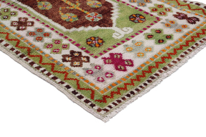 2 x 4 Vintage Turkish Oushak Rug 51771
