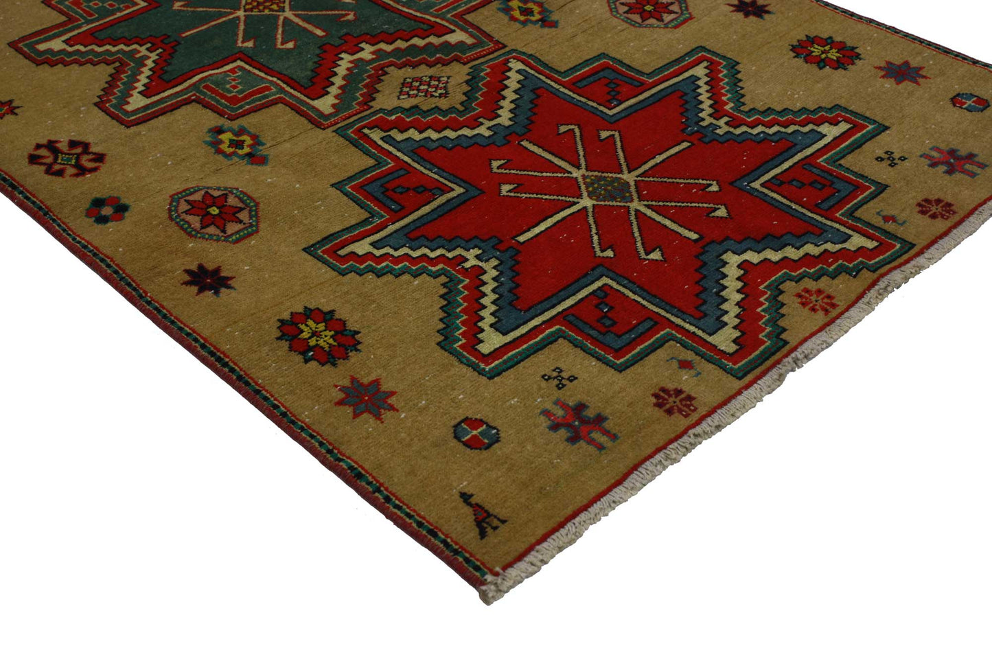 2 x 3 Vintage Turkish Oushak Rug 51772