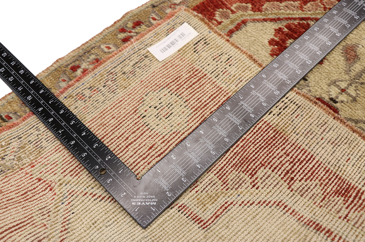 2 x 3 Vintage Turkish Oushak Rug 51773