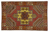 4 x 6 Vintage Turkish Oushak Rug 51774