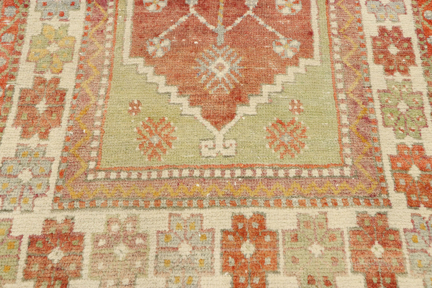 3 x 5 Vintage Turkish Oushak Rug 51775