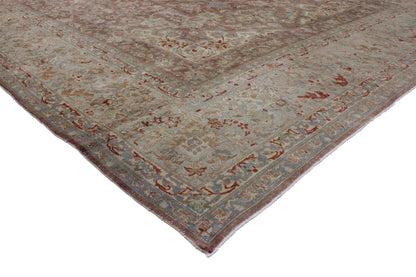 10 x 14 Antique Kerman Rug 51796