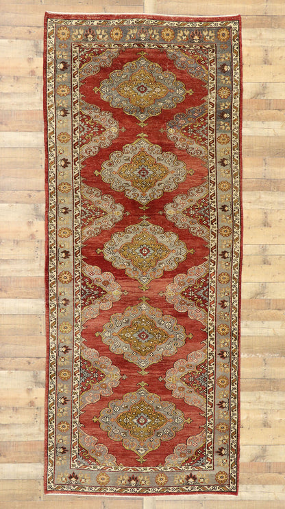 5 x 12 Vintage Turkish Oushak Rug 51797