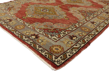 5 x 12 Vintage Turkish Oushak Rug 51797