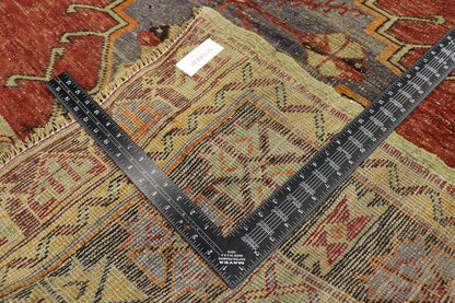 5 x 11 Vintage Turkish Oushak Rug 51801