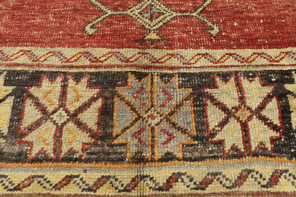5 x 11 Vintage Turkish Oushak Rug 51801