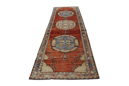 3 x 11 Vintage Oushak Rug 51803