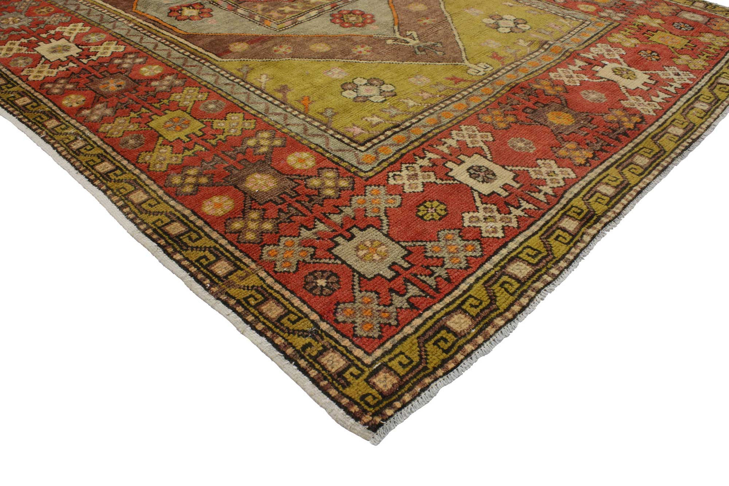 5 x 8 Vintage Oushak Rug 51805
