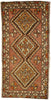 2 x 3 Vintage Turkish Yastik Rug 51814