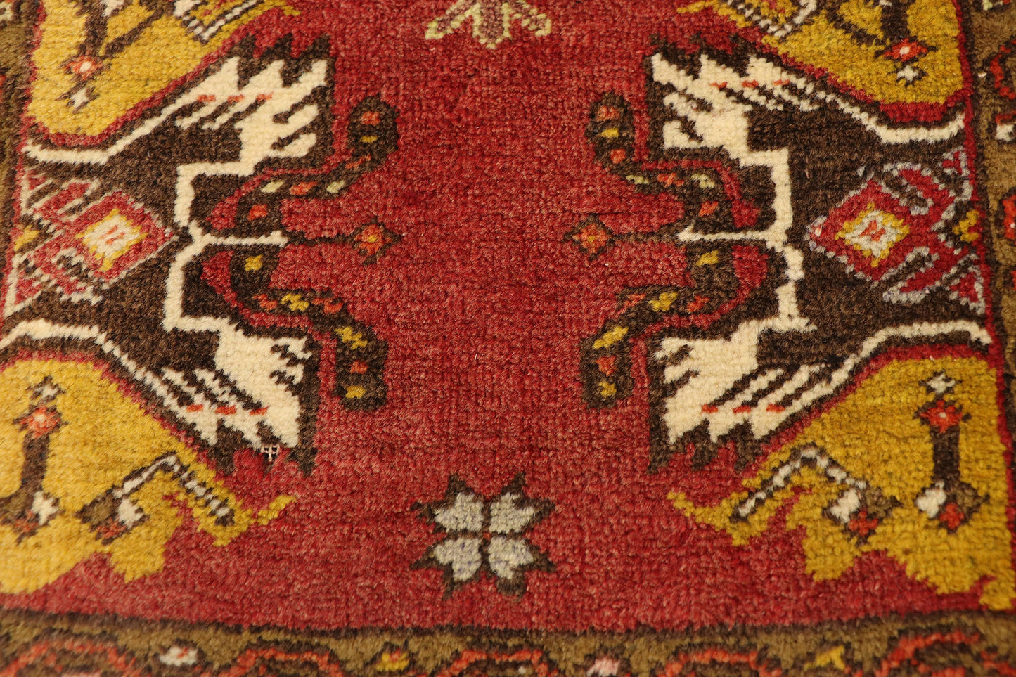 2 x 3 Vintage Turkish Yastik Rug 51815