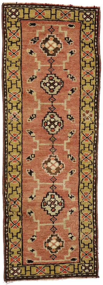 1 x 4 Vintage Turkish Yastik Rug 51816