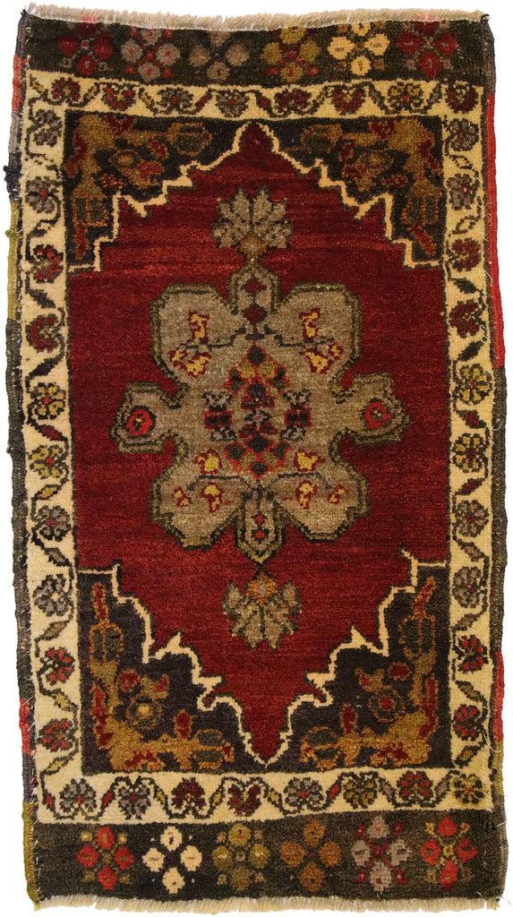 2 x 3 Vintage Turkish Yastik Rug 51817
