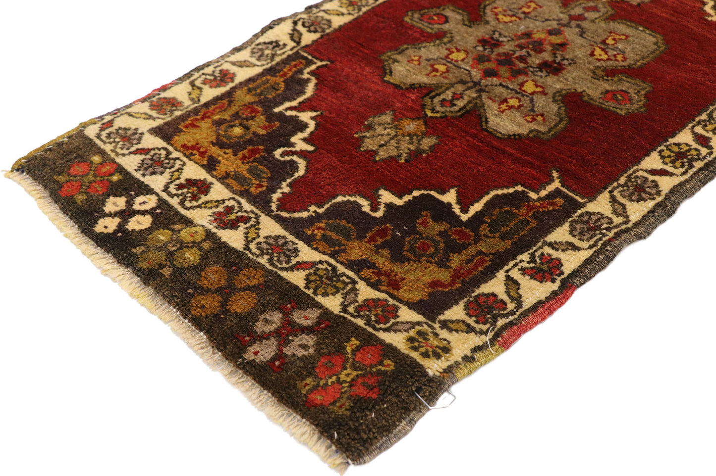 2 x 3 Vintage Turkish Yastik Rug 51817