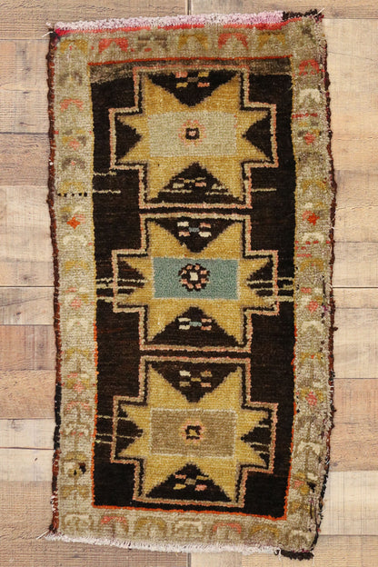 2 x 3 Vintage Turkish Yastik Rug 51819