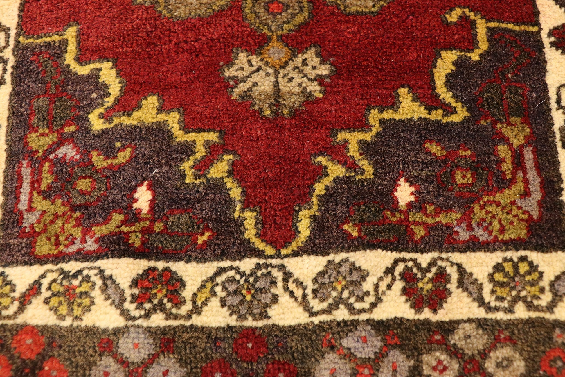 2 x 3 VIntage Turkish Yastik Rug 51820