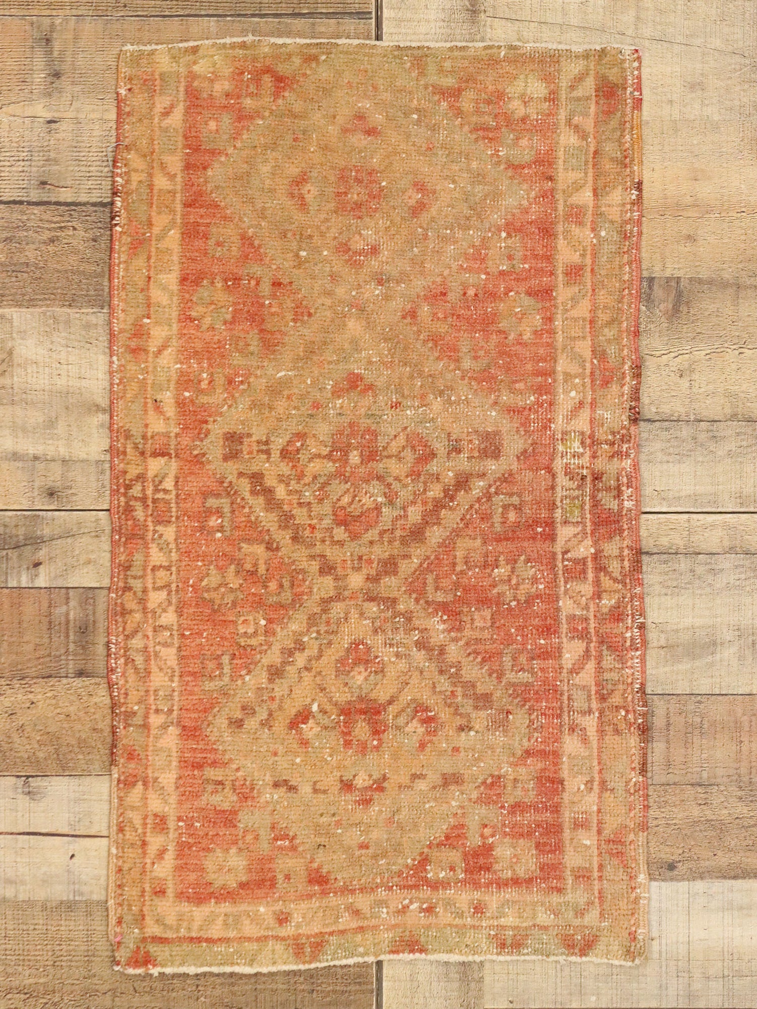 2 x 3 Vintage Turkish Yastik Rug 51821