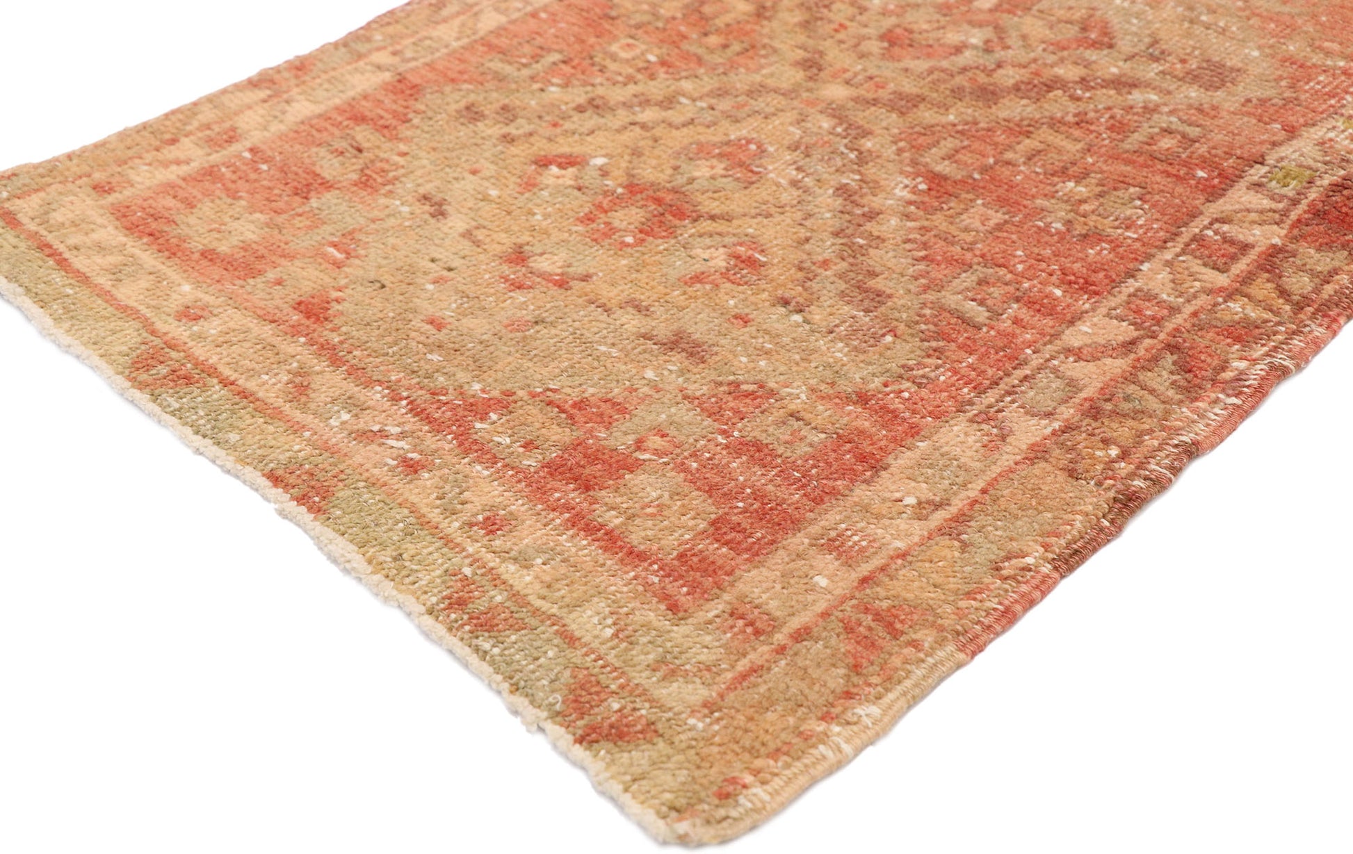 2 x 3 Vintage Turkish Yastik Rug 51821