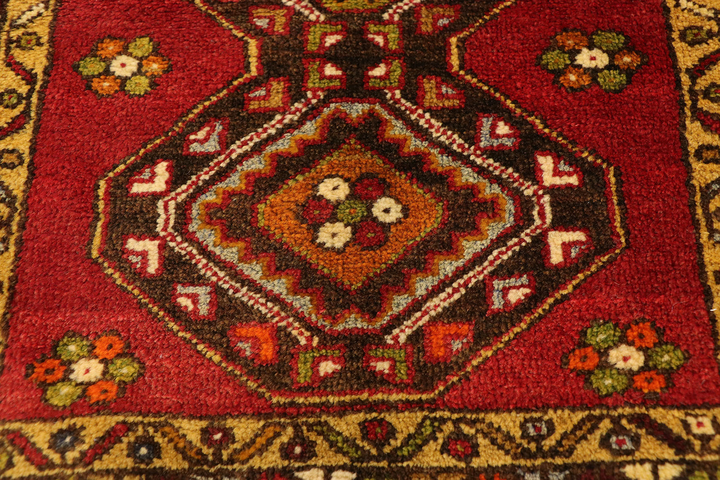 2 x 3 Vintage Turkish Yastik Rug 51823