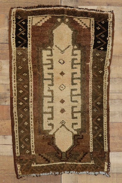 2 x 3 Vintage Turkish Yastik Rug 51824