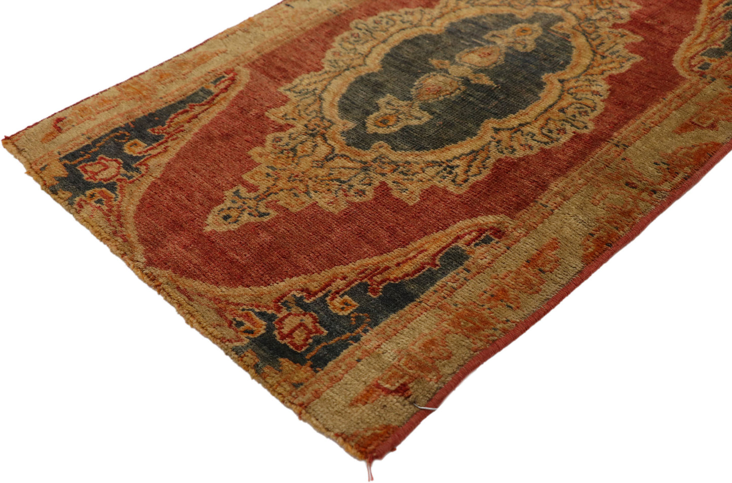 2 x 3 Vintage Turkish Yastik Rug 51828