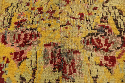 1 x 3 Vintage Turkish Yastik Rug 51830