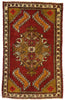 1 x 2 Vintage Turkish Yastik Rug 51832