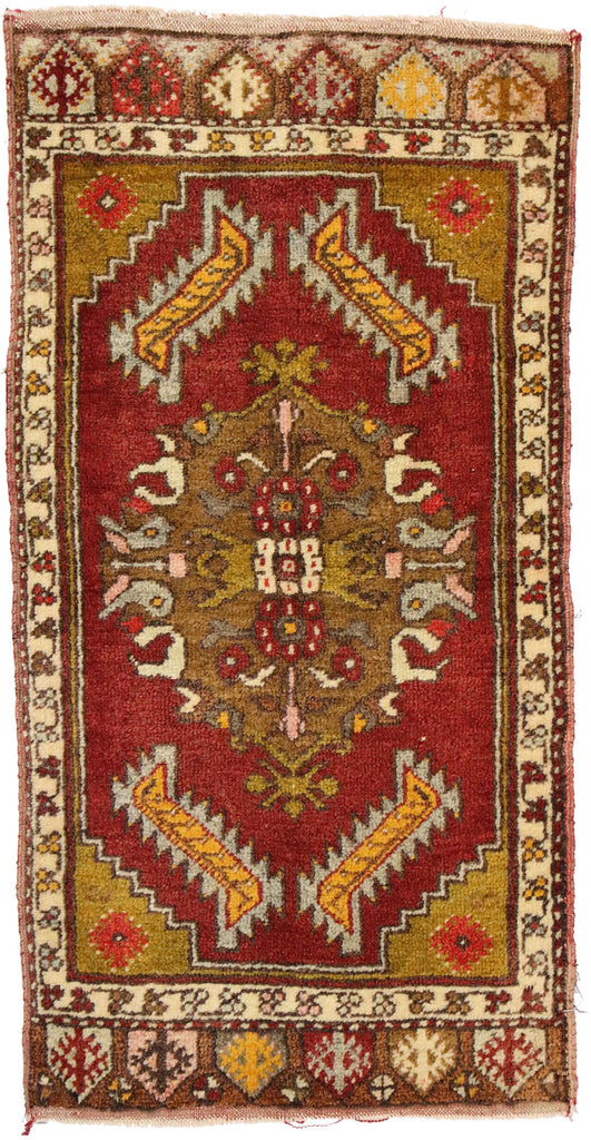 1 x 3 Vintage Yastik Rug 51834