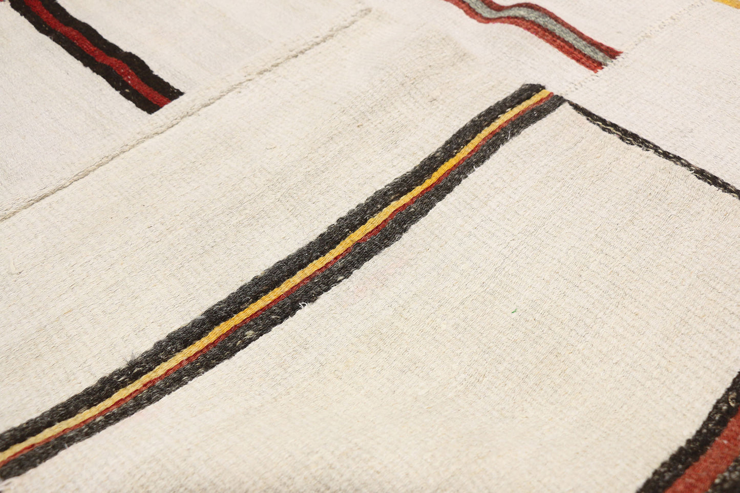 10 x 12 Vintage Turkish Striped Kilim Rug 51836