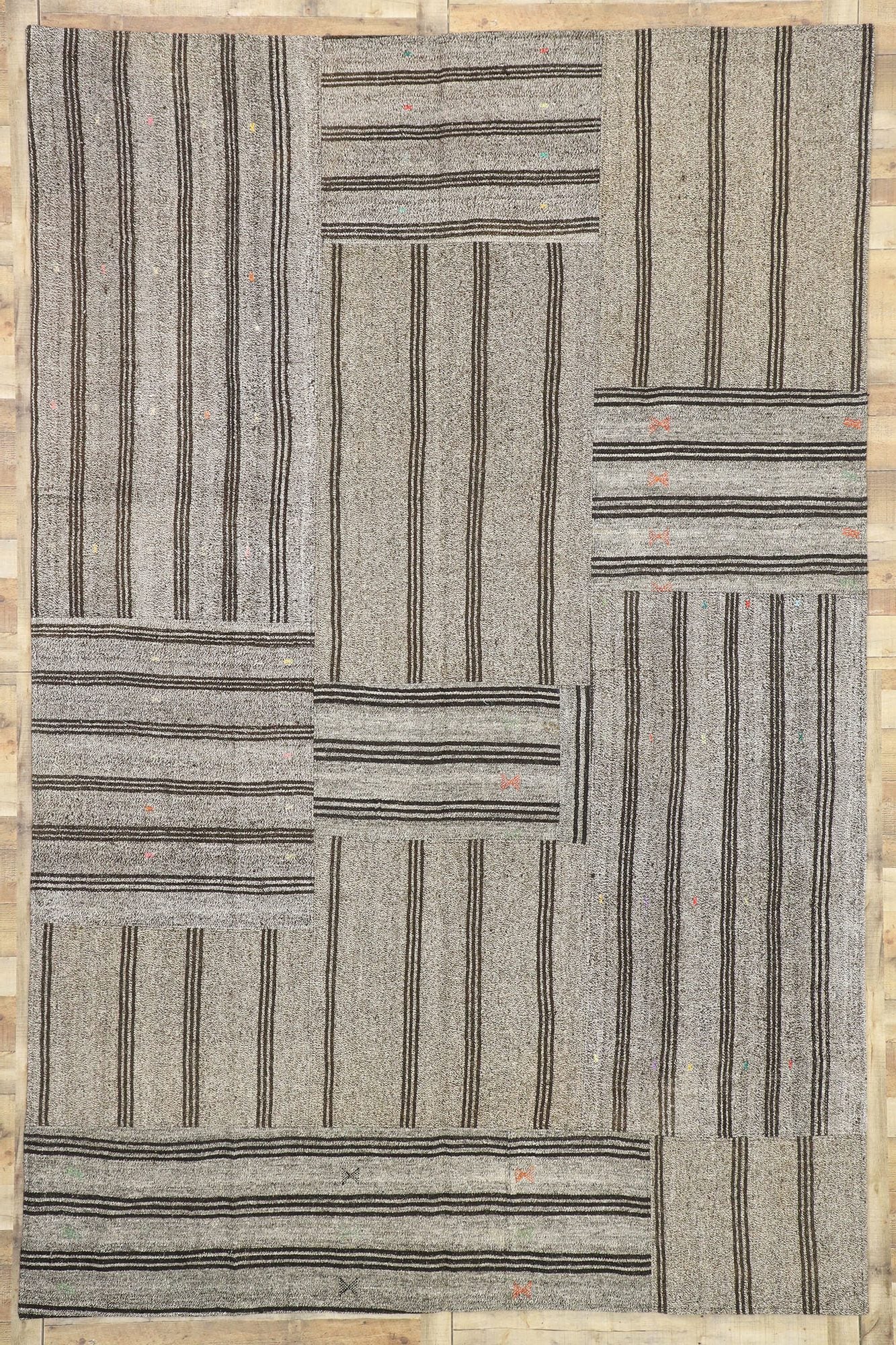 8 x 13 Vintage Turkish Kilim Rug 51839