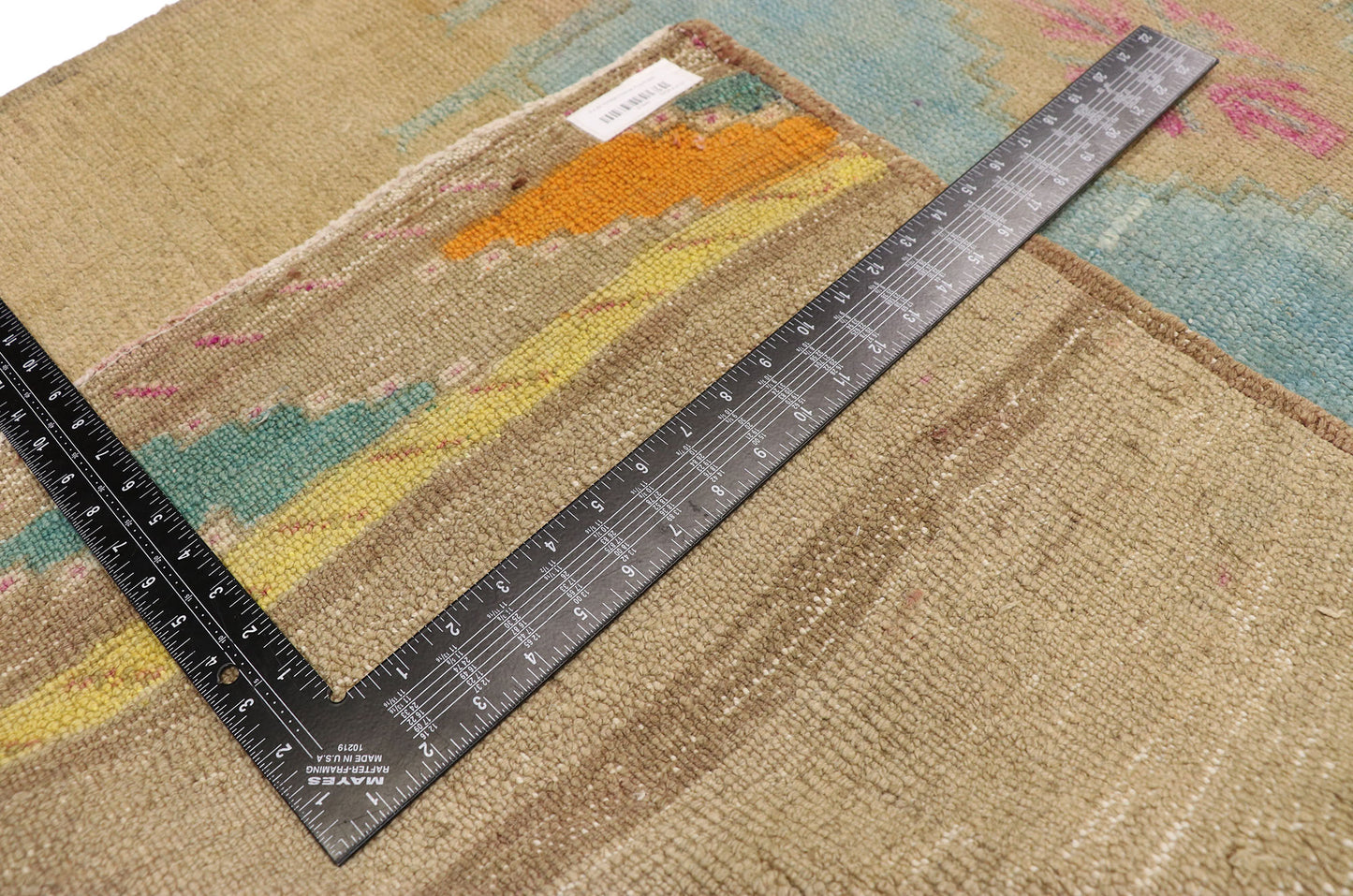 3 x 22 Vintage Turkish Oushak Runner 51840