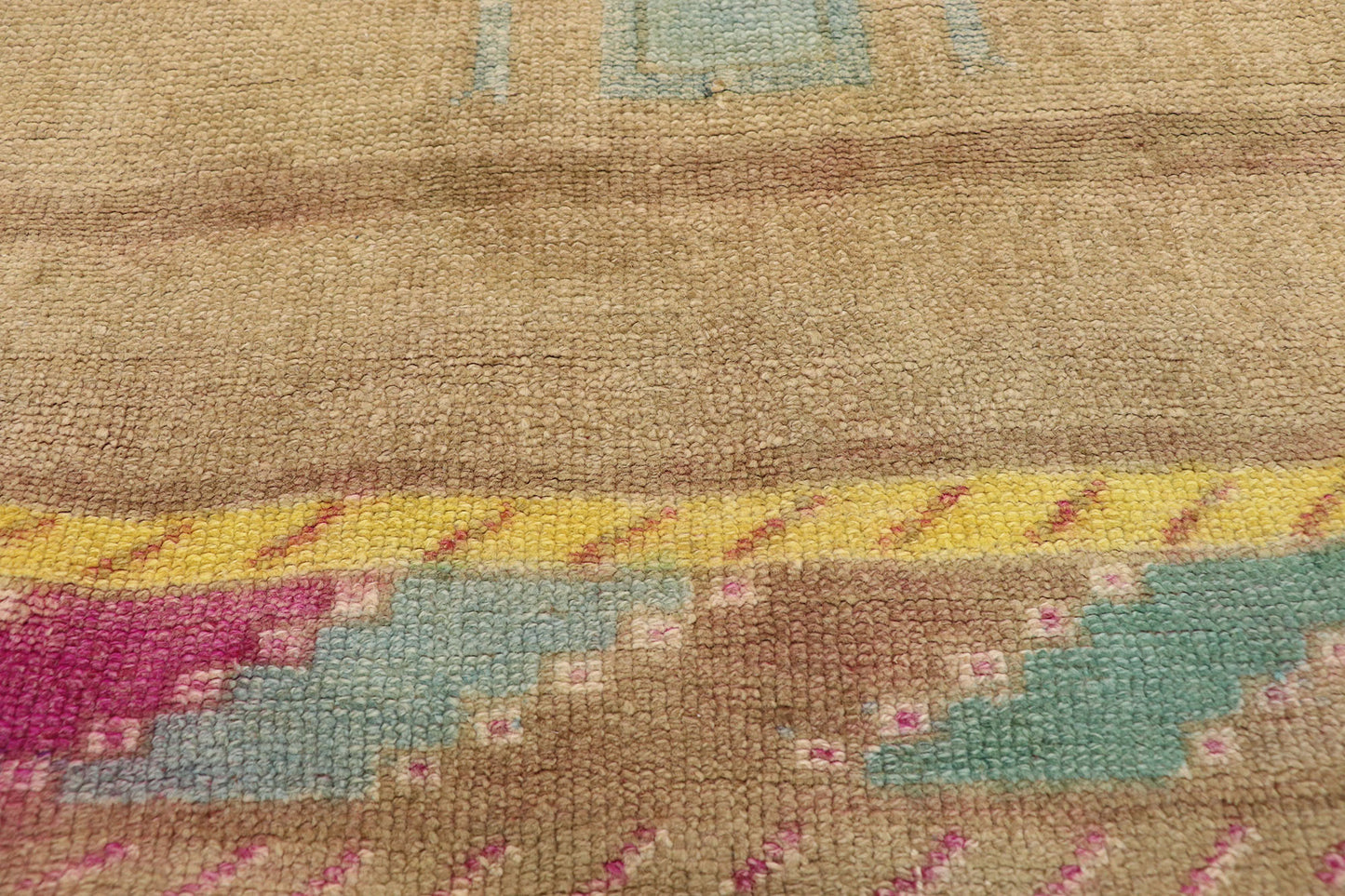 3 x 22 Vintage Turkish Oushak Runner 51840