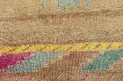 3 x 22 Vintage Turkish Oushak Runner 51840