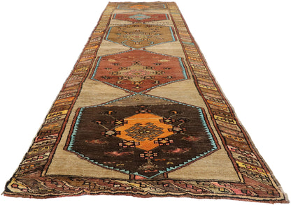 3 x 13 Vintage Turkish Oushak Rug 51842