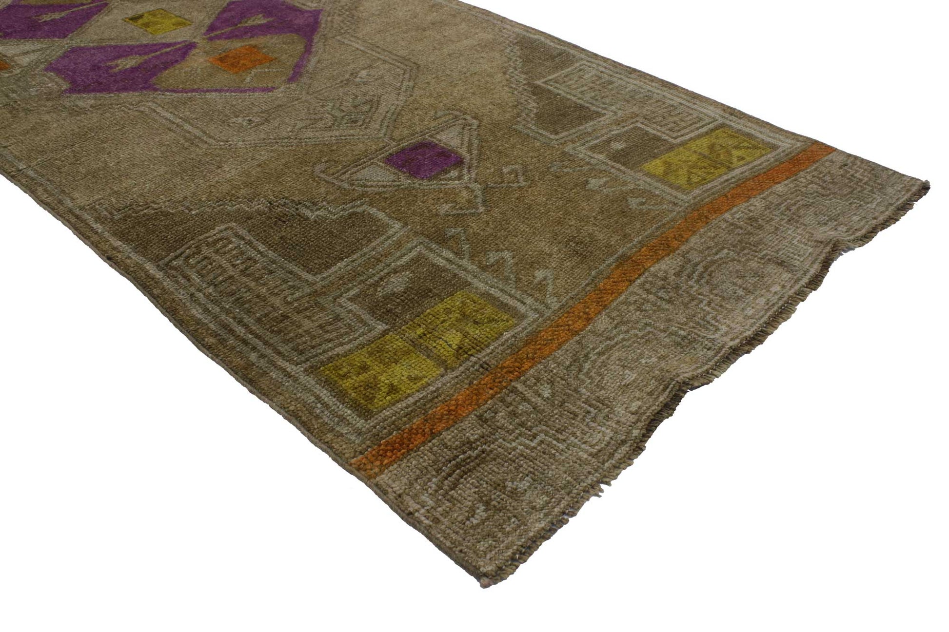 3 x 13 Vintage Oushak Rug 51843