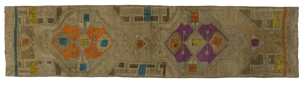 3 x 13 Vintage Oushak Rug 51843