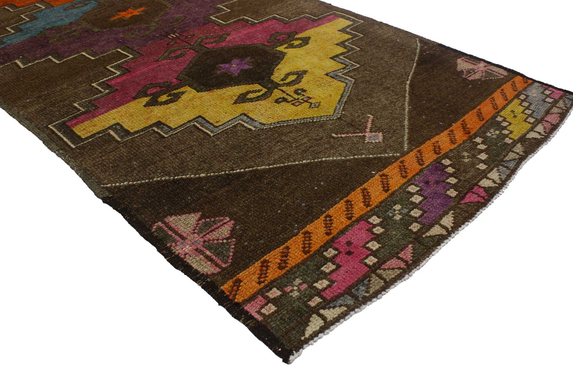 3 x 12 Vintage Oushak Rug 51845